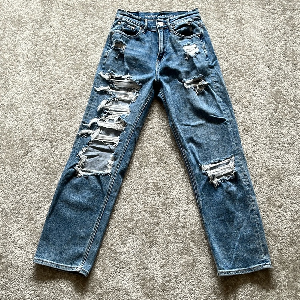 American Eagle Highest Rise 90s Boyfriend Jeans